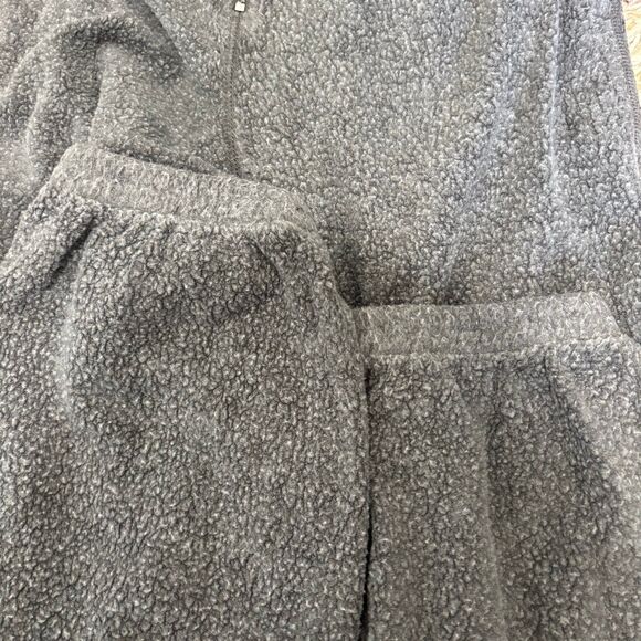 Aerie Sherpa Fleece Corset Zip Up Sweatpants - Picture 6 of 6